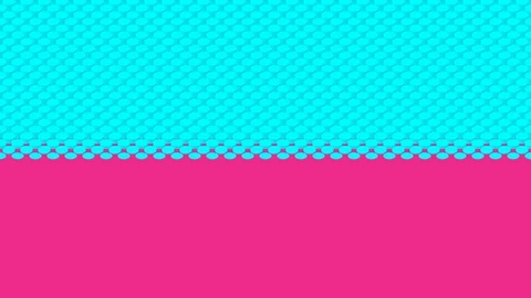 Cylinder box 3D virtual isometric shuffle wave pattern, Blockchain technology Stock Footage 110837041