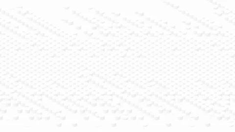 Cylinder box 3D virtual isometric shuffle wave pattern, Blockchain technology Stock Footage 110885714