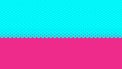 Cylinder box 3D virtual isometric shuffle wave pattern, Blockchain technology Video stock 111305621