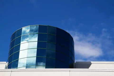Cylinder building Stock Photos