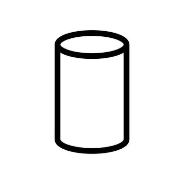 Cylinder Icon Stock Illustration