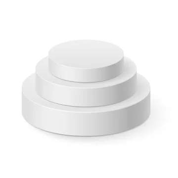 Cylinder pyramid 스톡 일러스트
