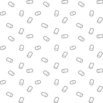 Cylinder seamless vector background Stock Illustration