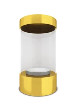 Cylinder showcase Stock Illustration