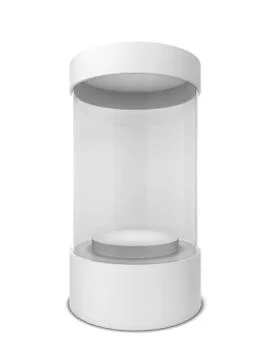 Cylinder showcase 스톡 일러스트
