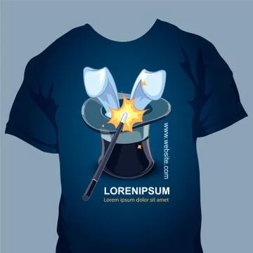 Cylinder of the wizard Stock Illustration