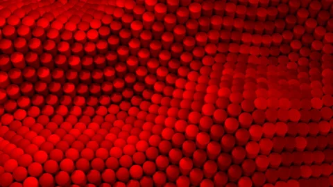 Cylinders Formed A Wave Stock Footage 87544230