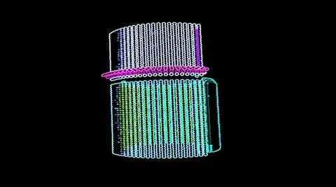 Cylinders-HD-002 Stock Footage 10841127