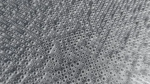 Cylinders In The Top View 스톡 일러스트