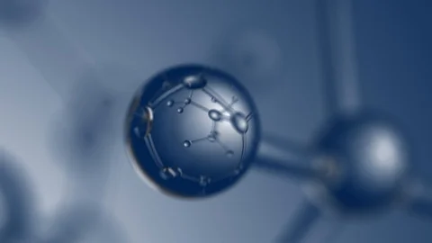 Cylindrical metal concept Stock Footage 121986177