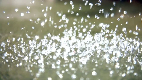 Cymatic Waves And Drops On The Surface Of The Water. Stock Footage 113692188