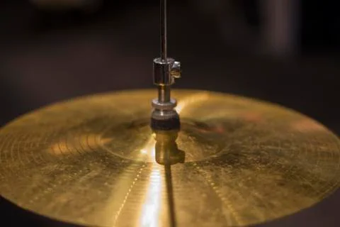 Cymbal Alone Stock Photos