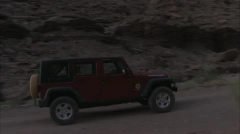 Cynlnds jeep4 Stock Footage 22637265