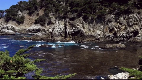 Cypress Cove Point Lobos 2 Stock Footage 104600345
