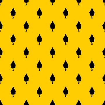 Cypress pattern vector Stock Illustration