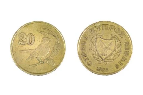 Cyprus 20 cents Stock Photos