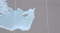 Cyprus and Globe. Set of five animations plus matte 4k or 4k+ Resolution