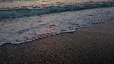 The Cyprus beautiful sunset in the summer Stock Footage 128265116
