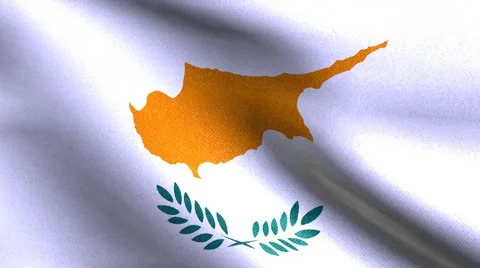 CYPRUS FLAG BACKGROUND Video stock 62813150