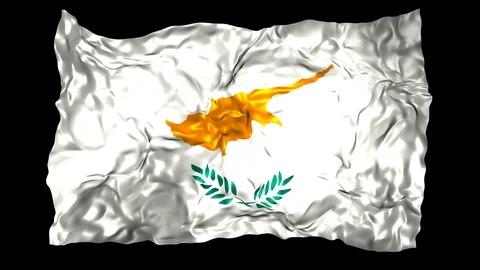 Cyprus flag Stock Footage 110798385
