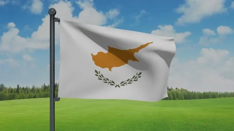 Cyprus Flag Stock Footage 151862225