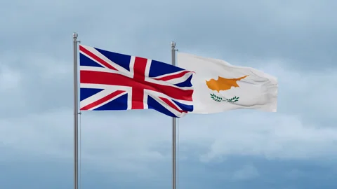 Cyprus flag Stock Footage 251747052