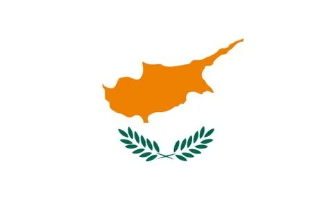 Cyprus flag Stock Illustration