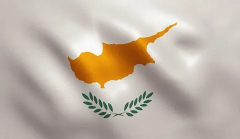 Cyprus Flag Stock Illustration