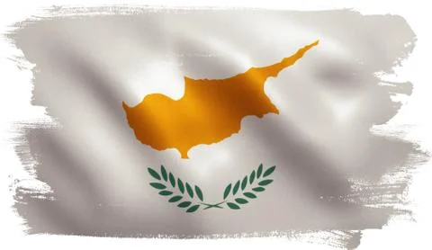 Cyprus Flag Stock Illustration