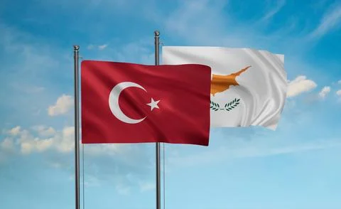 Cyprus flag Stock Illustration
