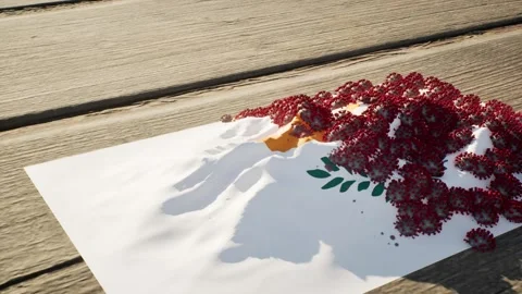 Cyprus Flag - Virus Growth Stock Footage 320279755