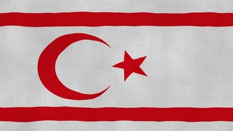 Cyprus flag waving Stock Footage 102591353