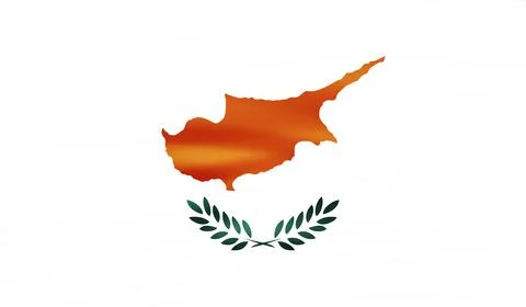 Cyprus grunge flag set Stock Illustration