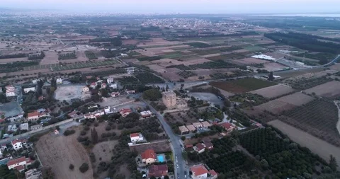 Cyprus Kolossi Castle 10 fast Stock Footage 107070834