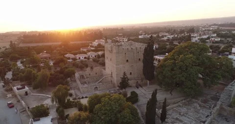 Cyprus Kolossi Castle 2 Stock Footage 107070791
