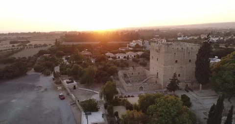 Cyprus Kolossi Castle 3 Stock Footage 107070766