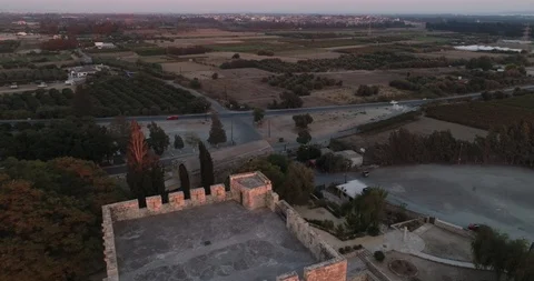 Cyprus Kolossi Castle 6 Stock Footage 107070718