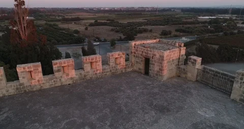 Cyprus Kolossi Castle 8 Stock Footage 107070696