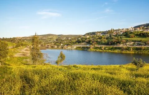 Cyprus landscape Stock Photos