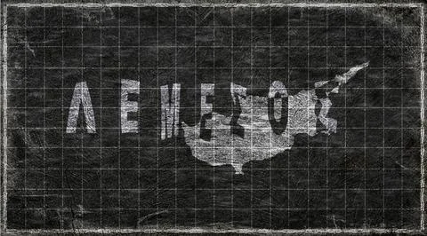 Cyprus Limassol Typography Map Stock Illustration
