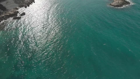 Cyprus Mediterranean Small Harbour Drone Footage Stock Footage 156014147