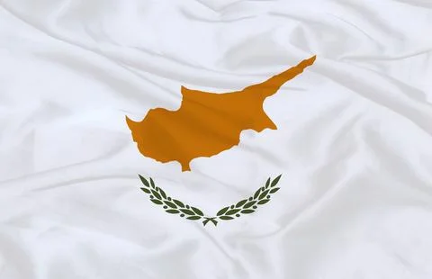 Cyprus National Flag Stock Illustration