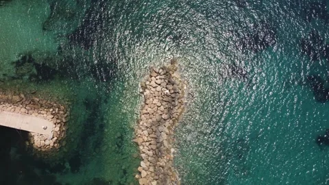 Cyprus Paphos - Ascending Drone View 2 스톡 동영상 281173246