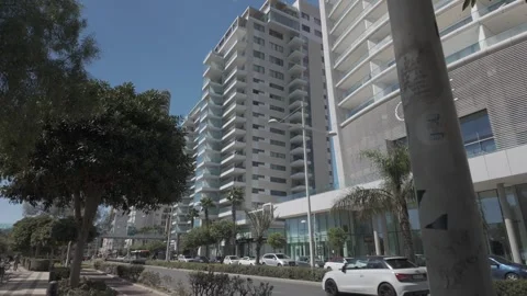 Cyprus skyline D-log Stock Footage 334829000