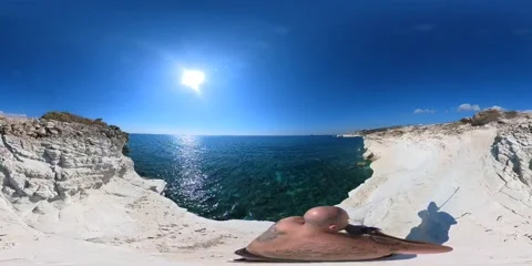 Cyprus walking, fall Stock Footage 234697794