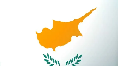 Cyprus Waving Flag Stock Footage 10761754