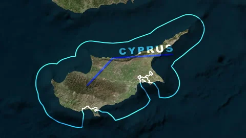 Cyprus World Map Stock Video Pond5 Cyprus World Map Footage 274638187 Iconl 
