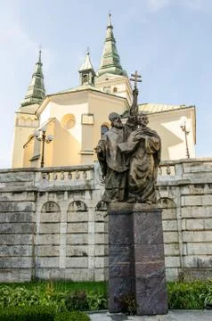 Cyrill and Methodius monument 写真素材