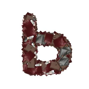Cyrillic fonts with wallets inside dollars. Stock Illustration