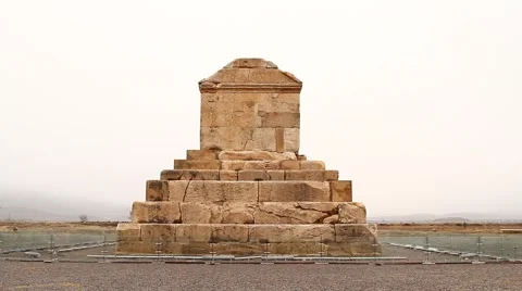 Cyrus The Great Tomb Stock Footage 42372554